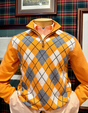Lambswool Argyle Sweater